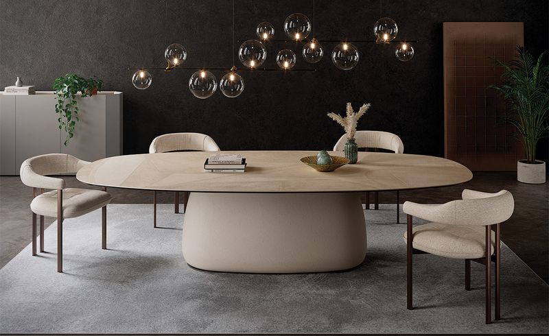 Cattelan Italia Стол Botero Keramik от Cattelan Italia — в интерьере
