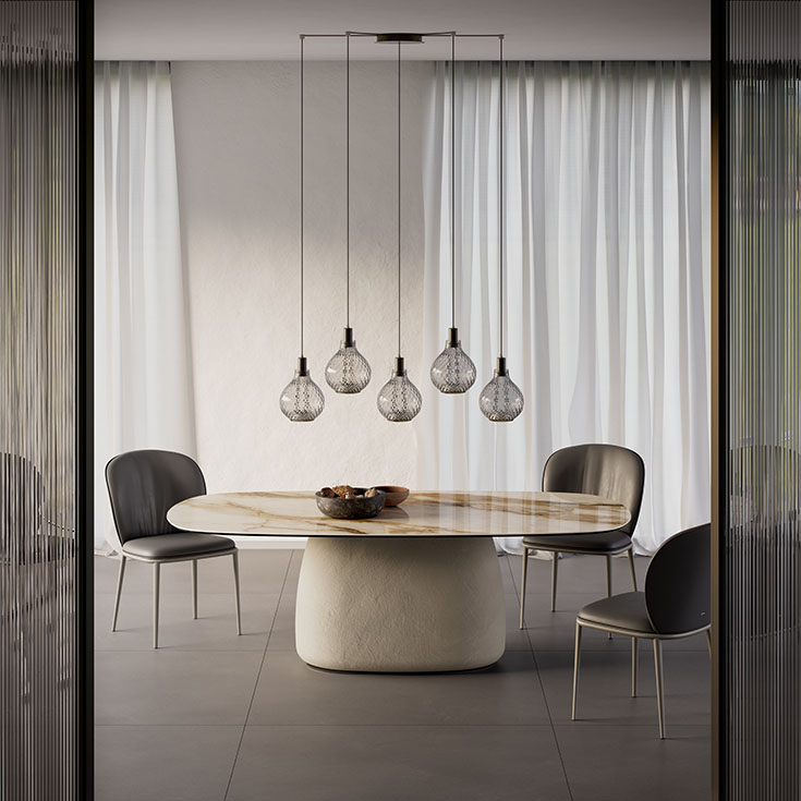 Cattelan Italia Стол Botero Keramik от Cattelan Italia — в интерьере