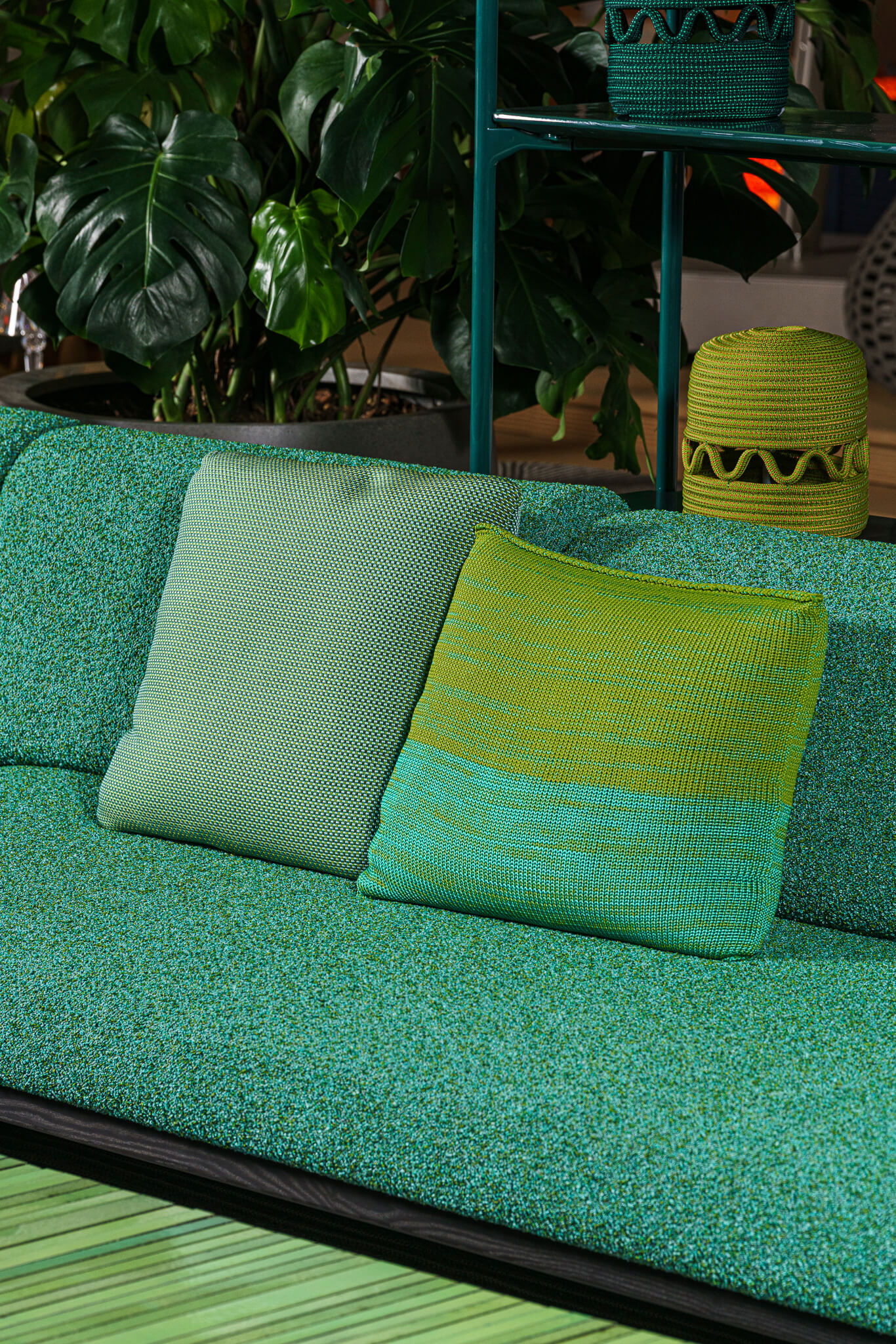 Paola Lenti Угловой диван уличный Sabi от Paola Lenti — в интерьере