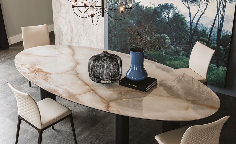 Cattelan Italia Стол Roll Keramik от Cattelan Italia — в интерьере