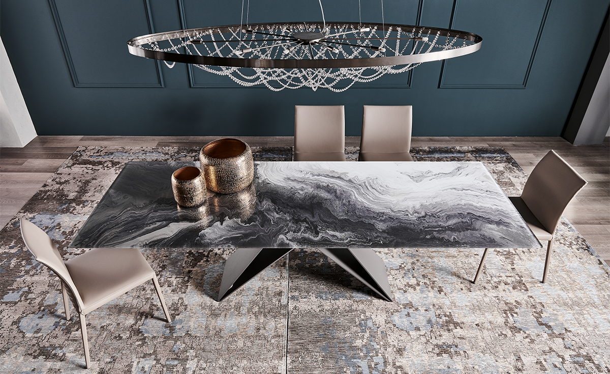 Cattelan Italia Стол Premier Crystalart от Cattelan Italia — в интерьере