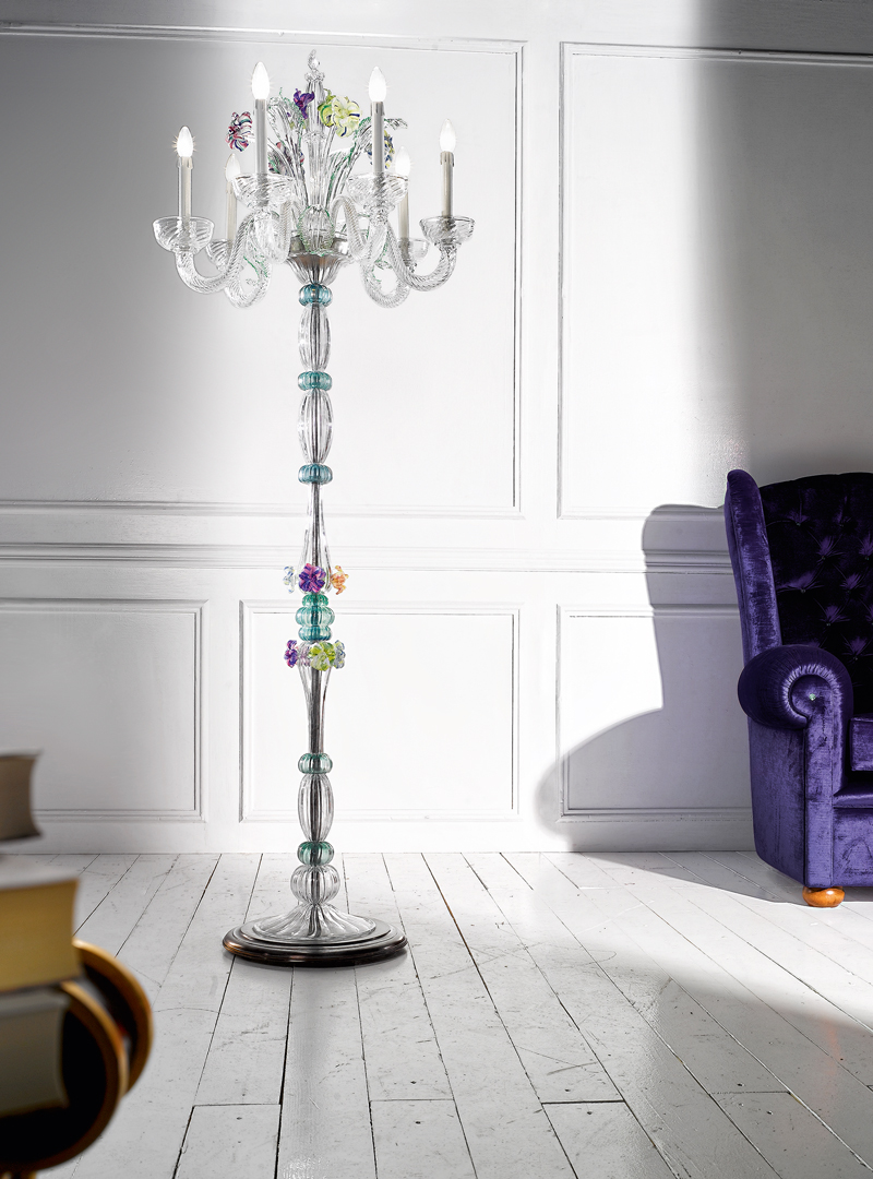 Arte Veneziana Торшер Satara от Arte Veneziana — в интерьере