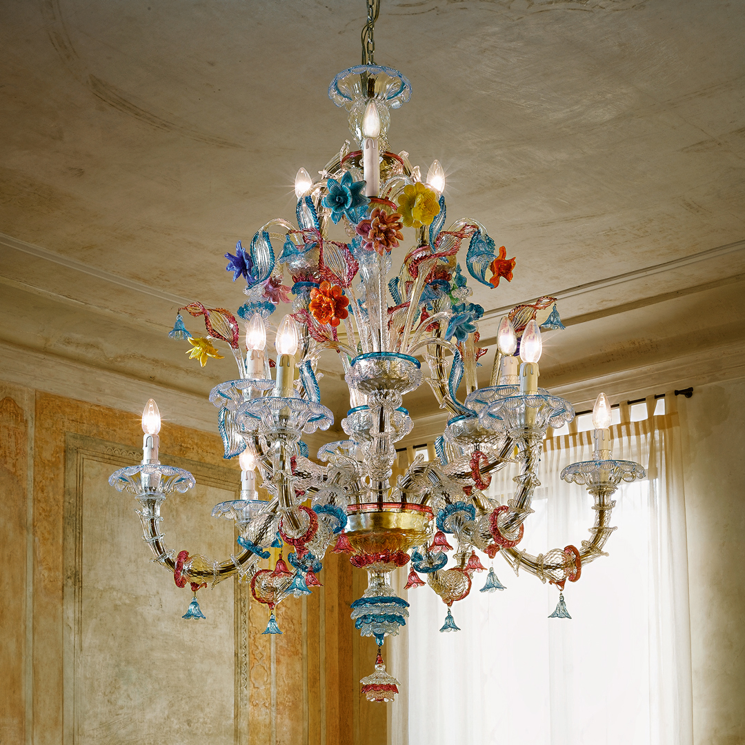 Arte Veneziana Люстра Sandolo от Arte Veneziana — в интерьере
