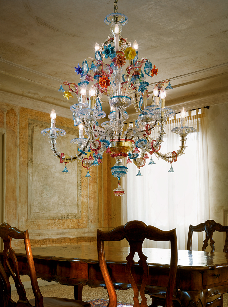 Arte Veneziana Люстра Sandolo от Arte Veneziana — в интерьере