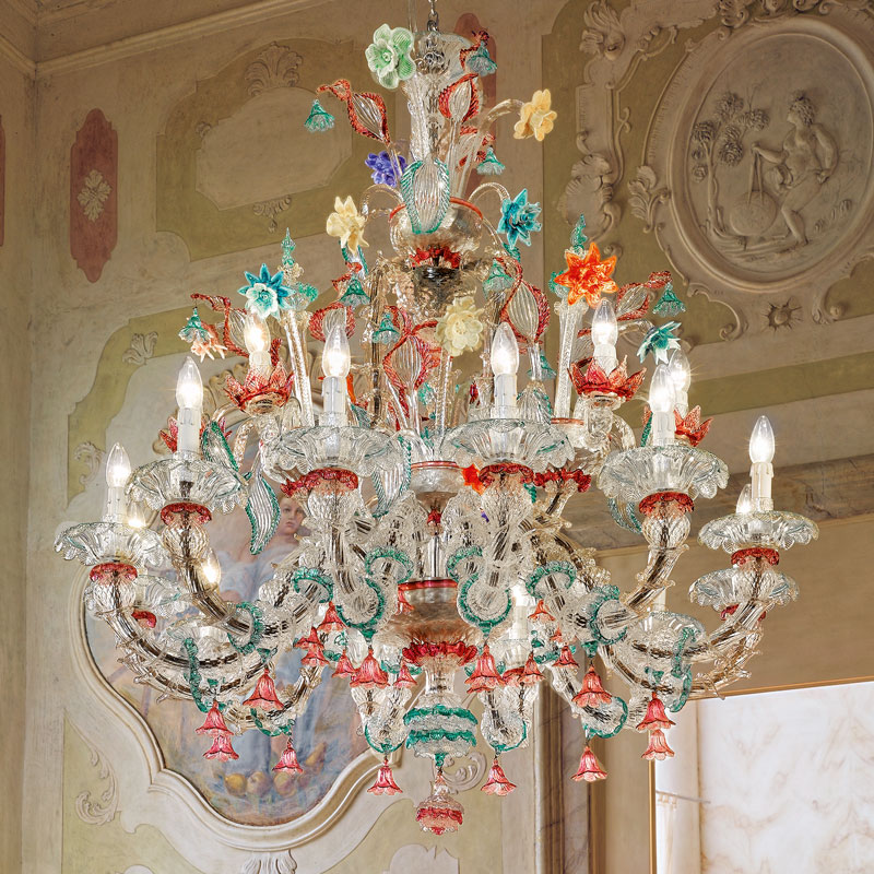 Arte Veneziana Люстра Burchio от Arte Veneziana — в интерьере