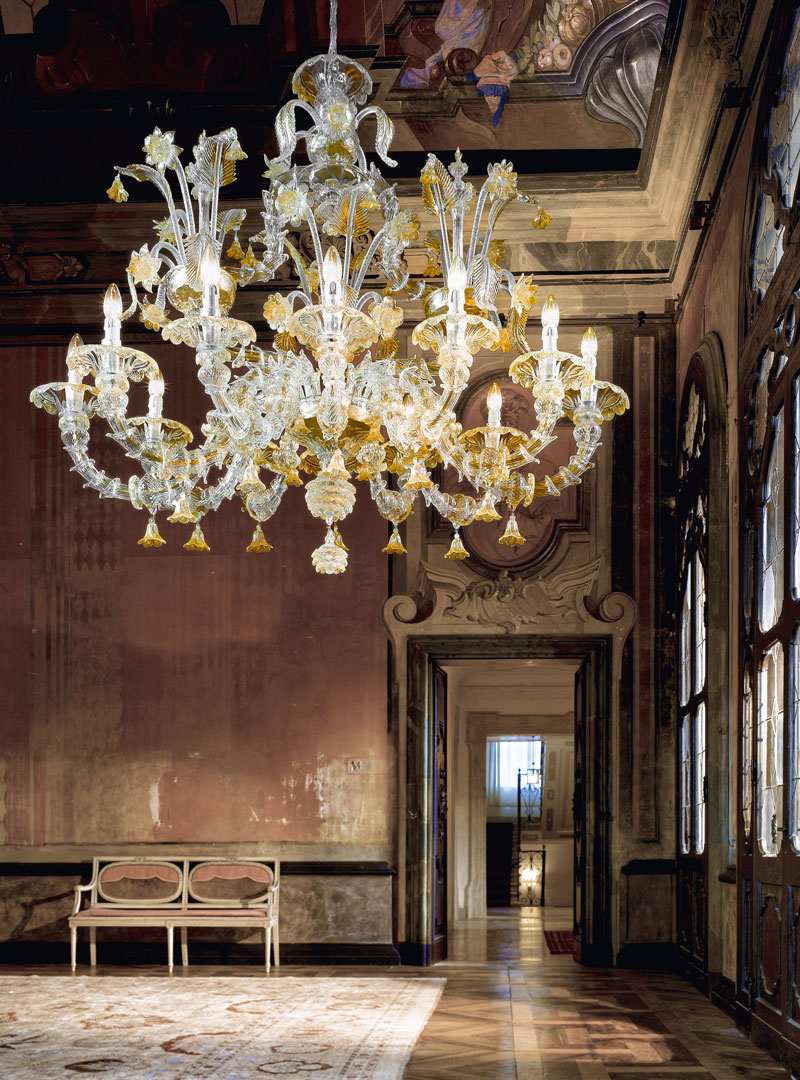 Arte Veneziana Люстра Mascareta от Arte Veneziana — в интерьере