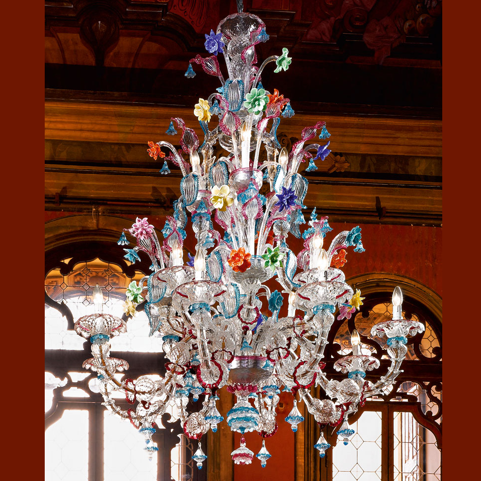 Arte Veneziana Люстра Galeone от Arte Veneziana — в интерьере