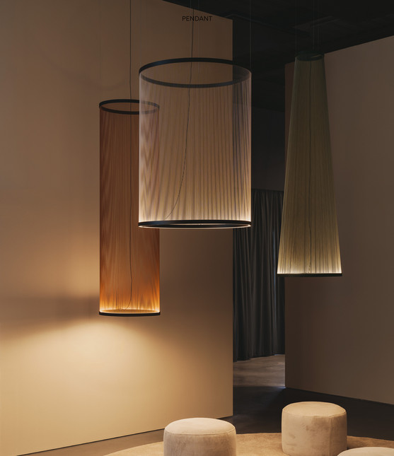 Vibia Подвесной светильник Array 1800 Biege от Vibia — в интерьере