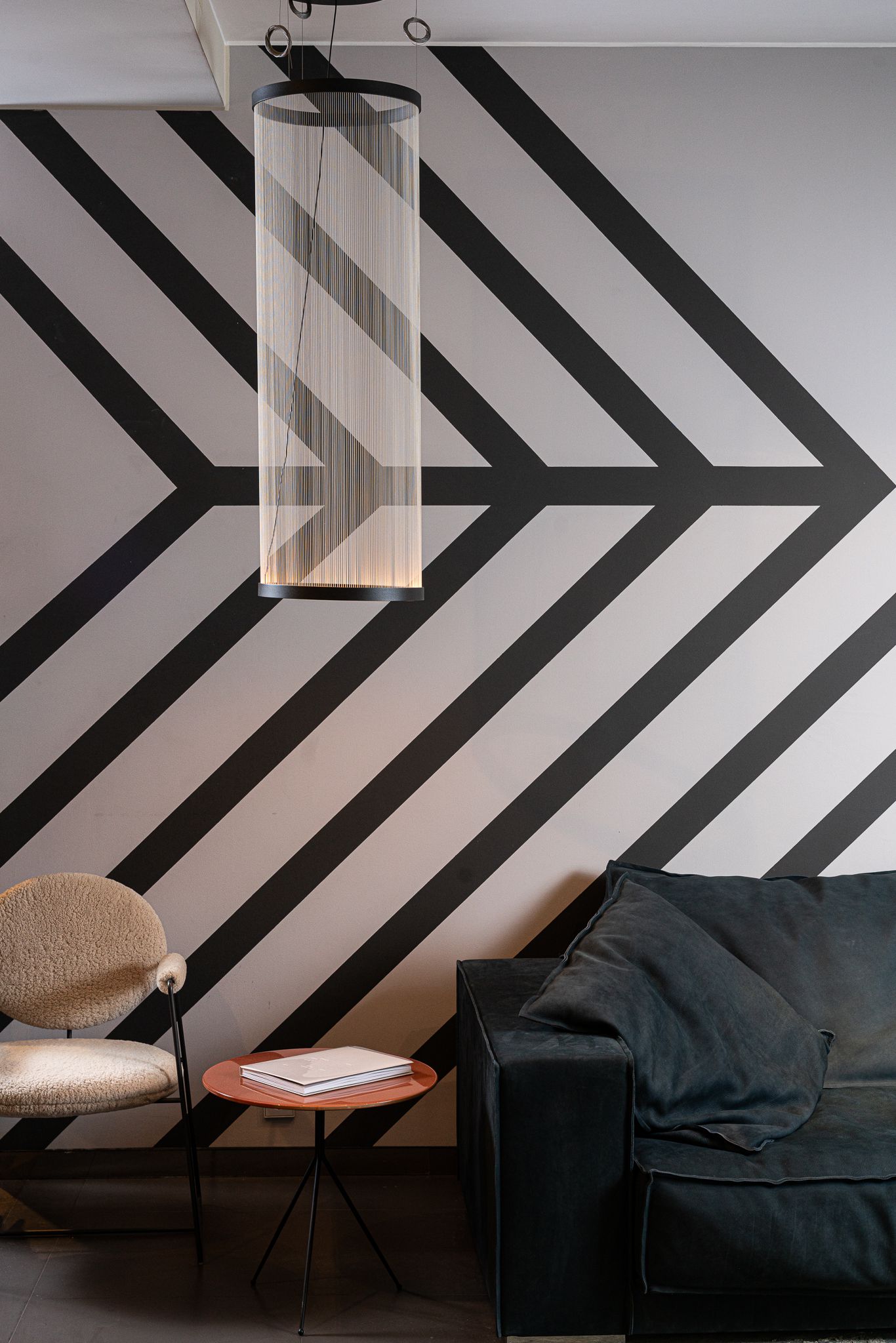Vibia Подвесной светильник Array 18 05 Biege от Vibia — в интерьере