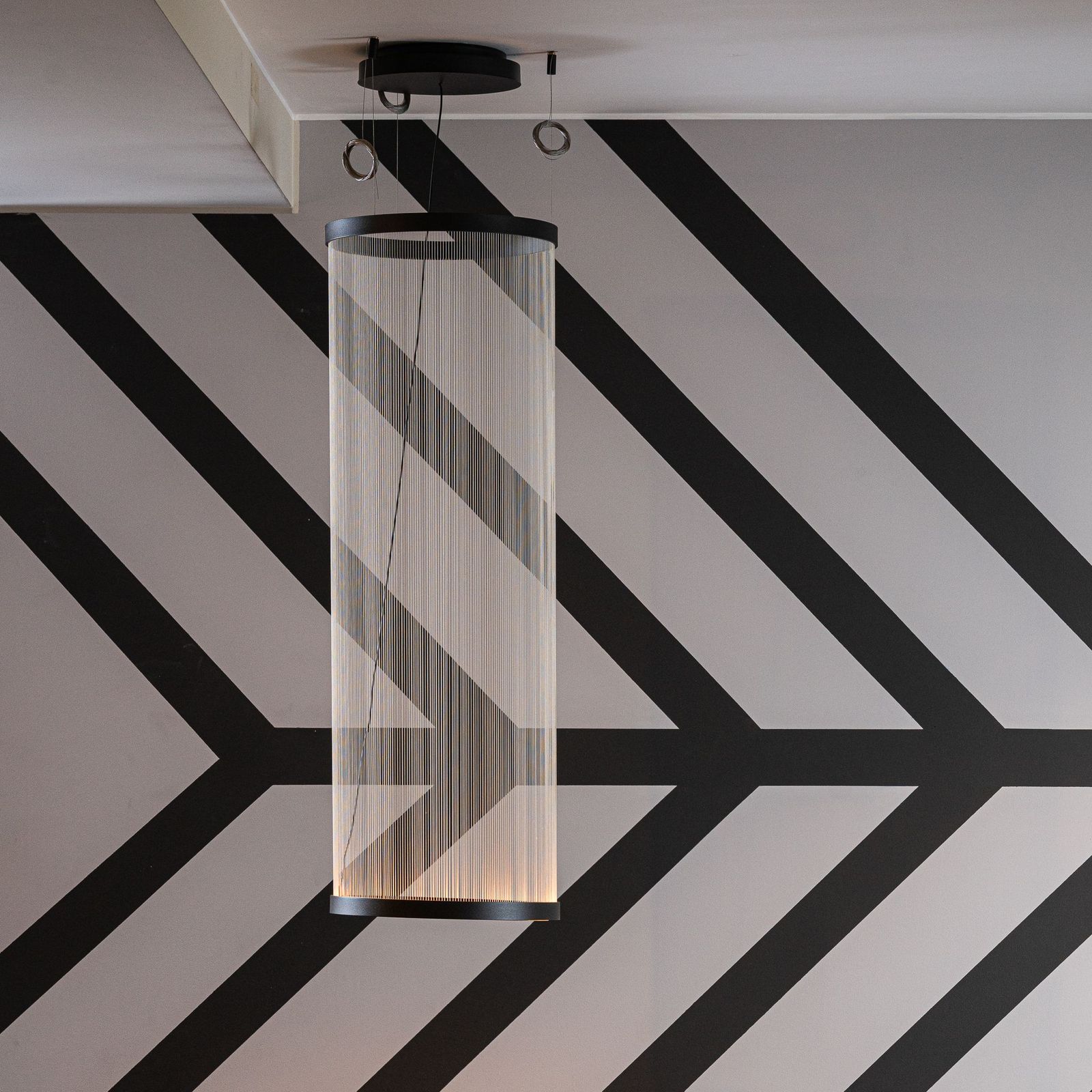Vibia Подвесной светильник Array 18 05 Biege от Vibia — в интерьере