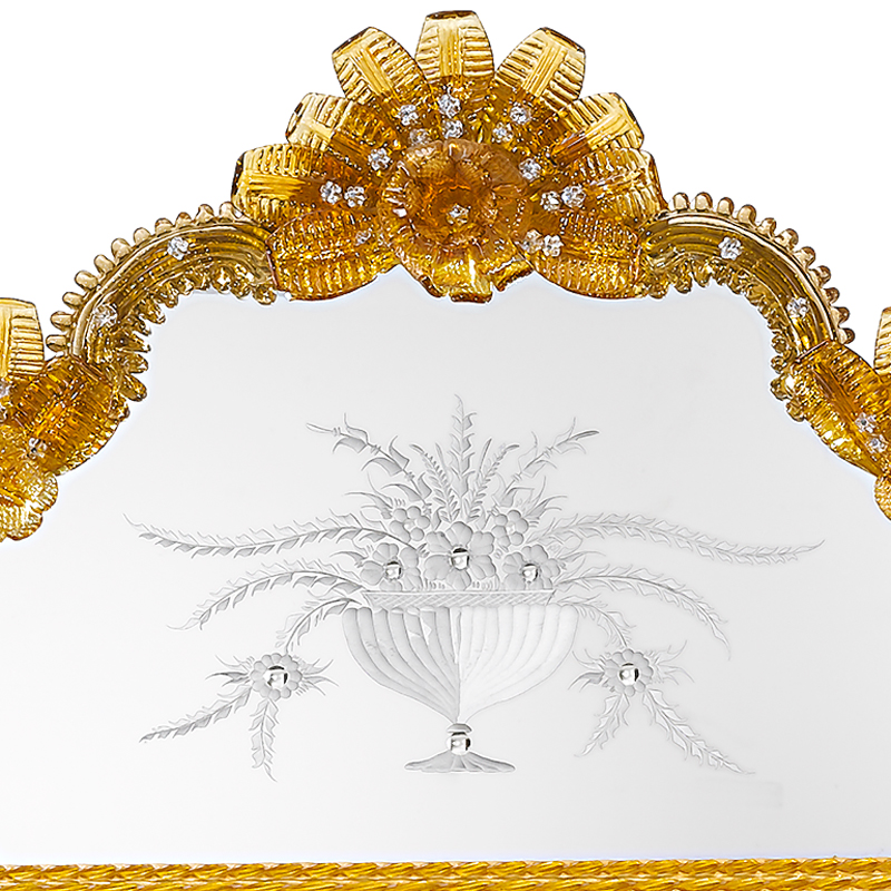 Arte Veneziana Зеркало Frezzaria от Arte Veneziana — в интерьере