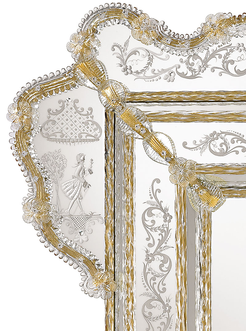 Arte Veneziana Зеркало Orsolina от Arte Veneziana — в интерьере