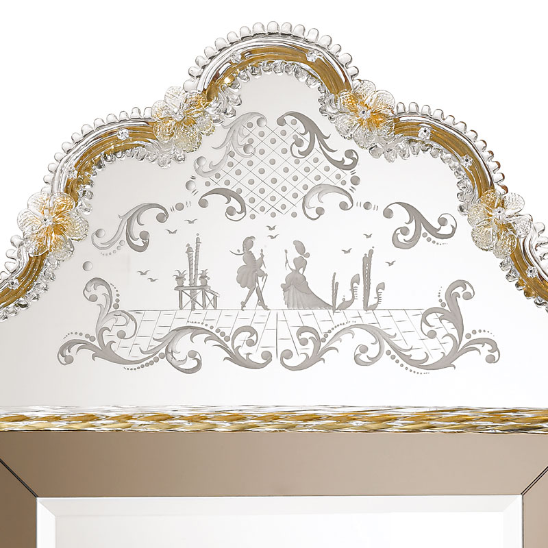 Arte Veneziana Зеркало Rondo от Arte Veneziana — в интерьере