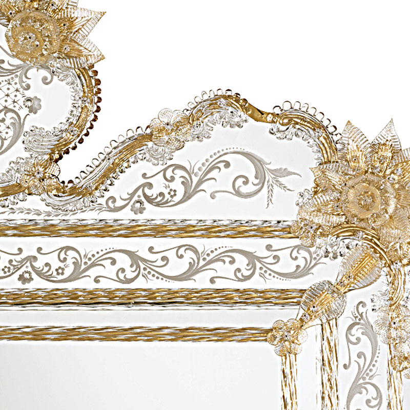Arte Veneziana Зеркало Brighella от Arte Veneziana — в интерьере