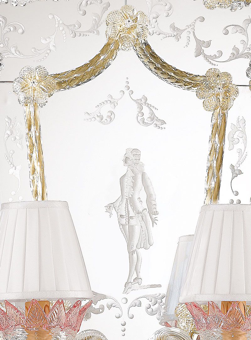 Arte Veneziana Зеркало Oto от Arte Veneziana — в интерьере