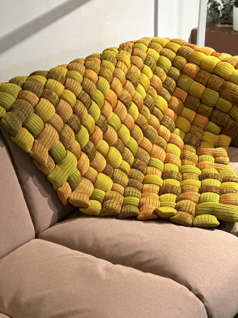 Paola Lenti Плед для улицы Plump Aranc.Limone от Paola Lenti