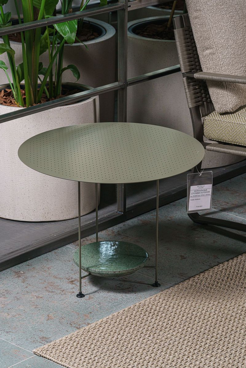 Molteni&C Уличный журнальный столик Panna Cotta D55 от Molteni & C