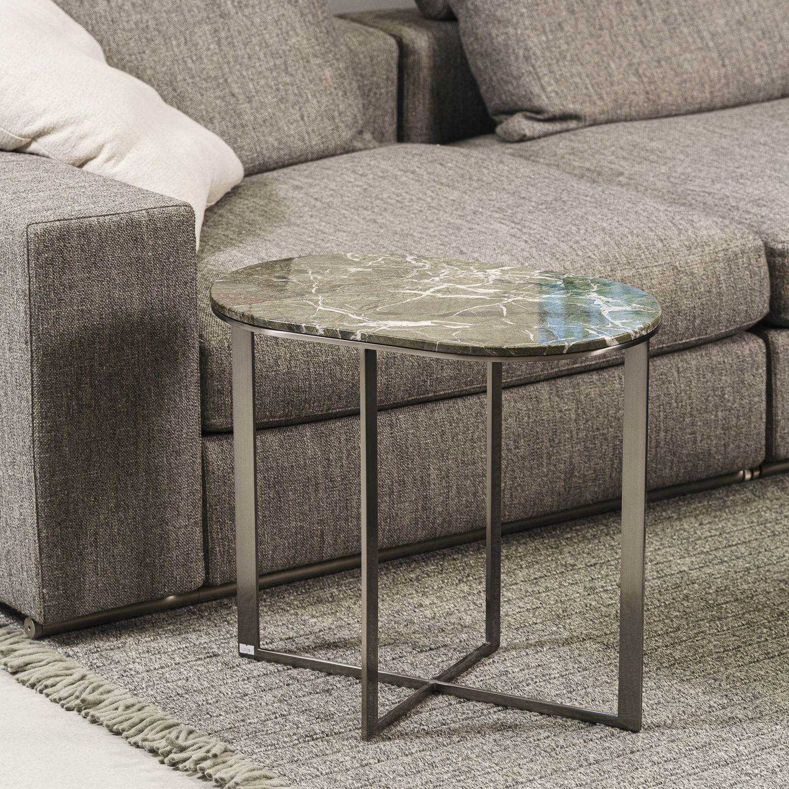 Rimadesio Журнальный столик Rialto Verde lepanto от Rimadesio — в интерьере