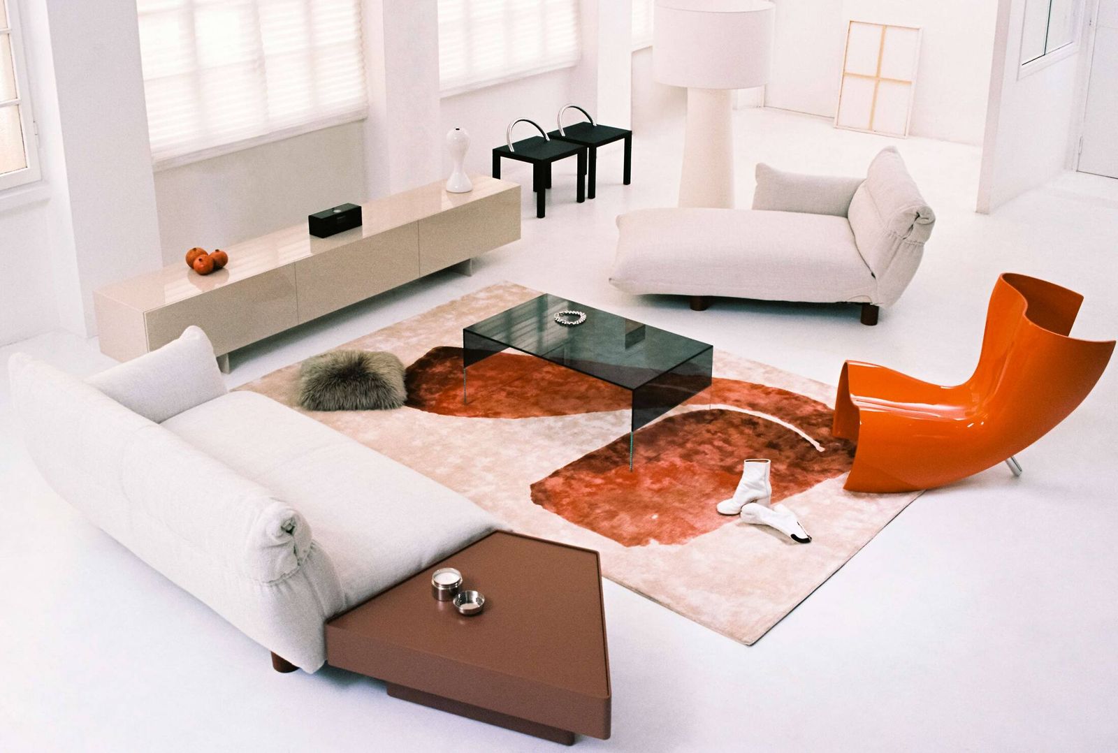 Cappellini Ковер Bhuri Collection от Cappellini — в интерьере