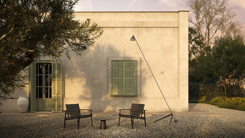 Artemide Торшер Vea от Artemide — в интерьере