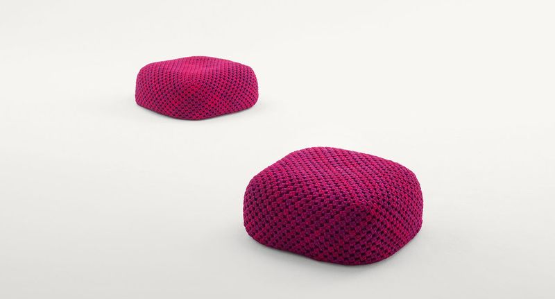 Paola Lenti Уличный пуф Berry от Paola Lenti — в интерьере