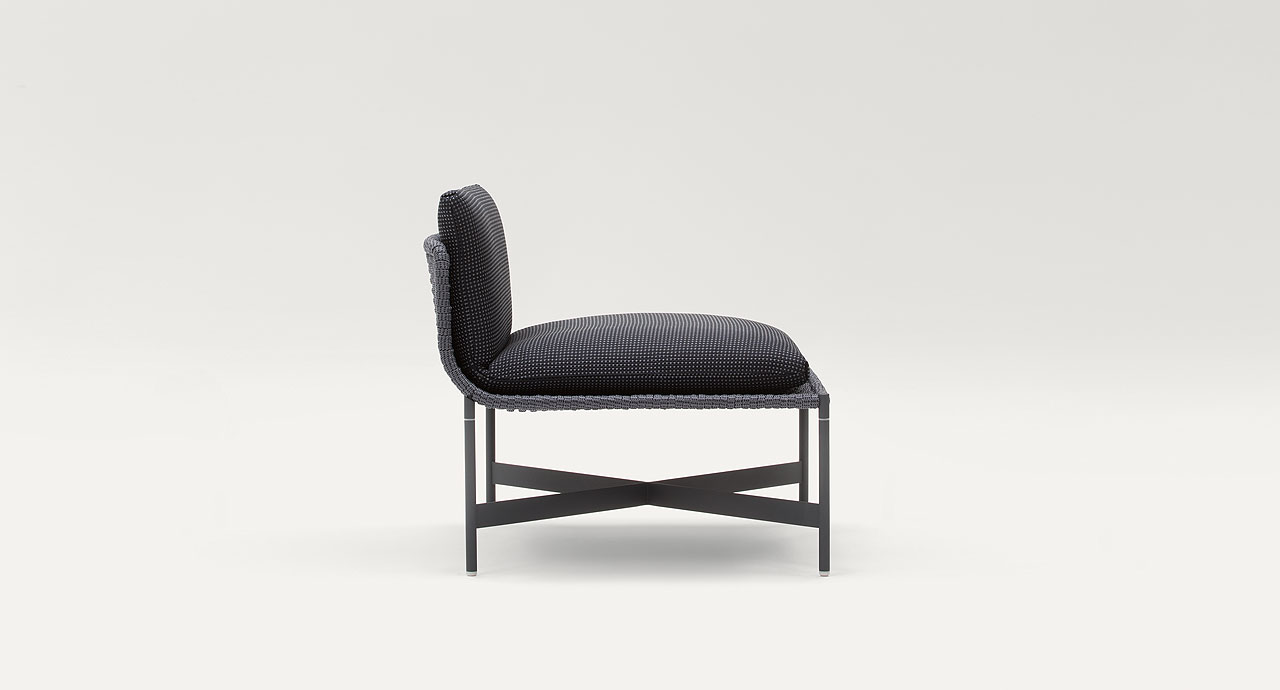Paola Lenti Уличный табурет Heron от Paola Lenti — в интерьере