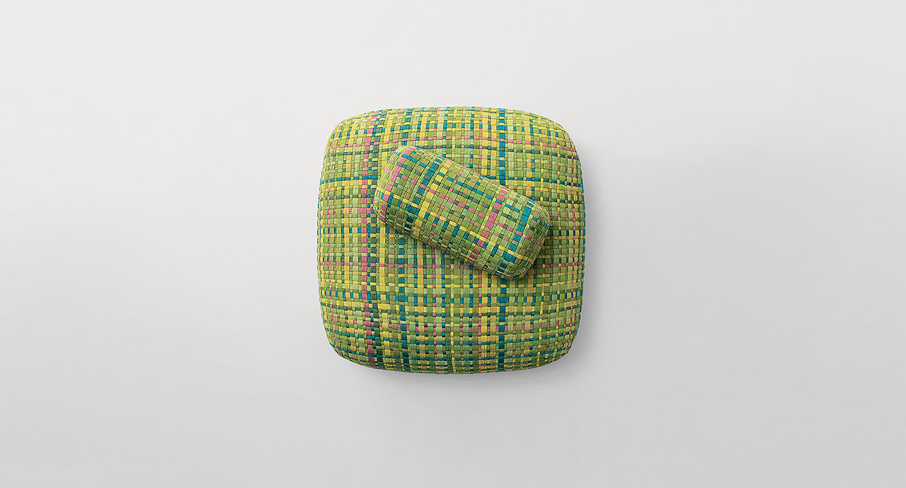 Paola Lenti Уличный пуф Millefiori от Paola Lenti — в интерьере
