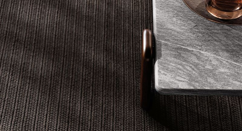 Minotti Уличный ковер Braid Rug от Minotti — в интерьере