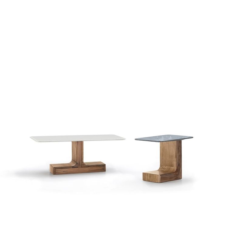 Minotti Уличный журнальный столик Block "Outdoor" от Minotti