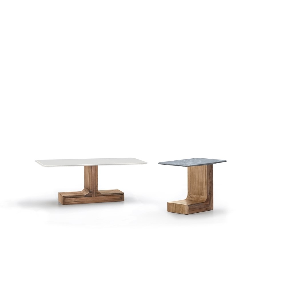 Minotti Уличный журнальный столик Block "Outdoor" от Minotti