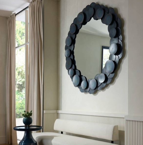 Arteriors Зеркало Kensey Discs от Arteriors — в интерьере