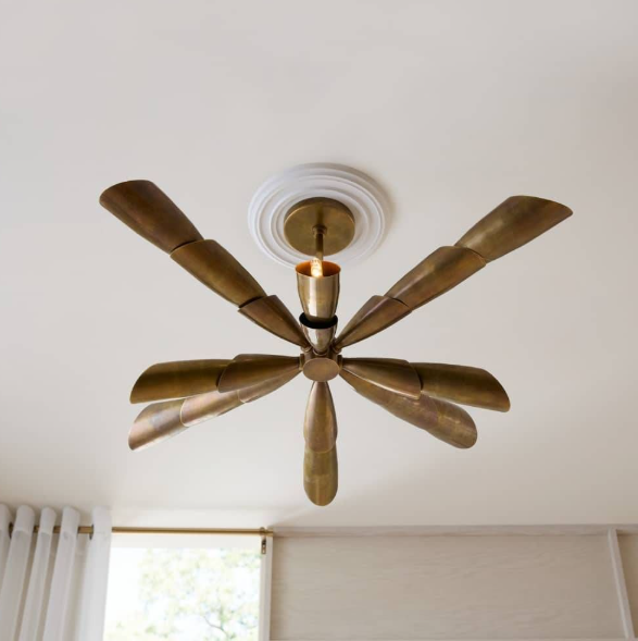 Arteriors Подвесной светильник Morgan Flush Mount DLI13 от Arteriors — в интерьере