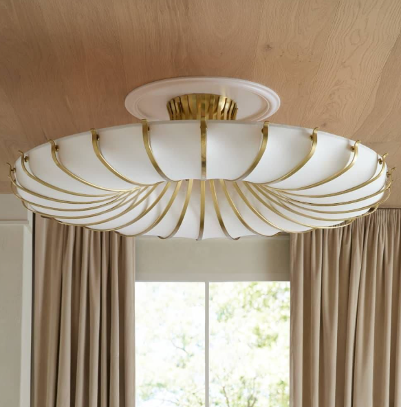 Arteriors Потолочный светильник Chambers Flush Mount DFC17 от Arteriors — в интерьере