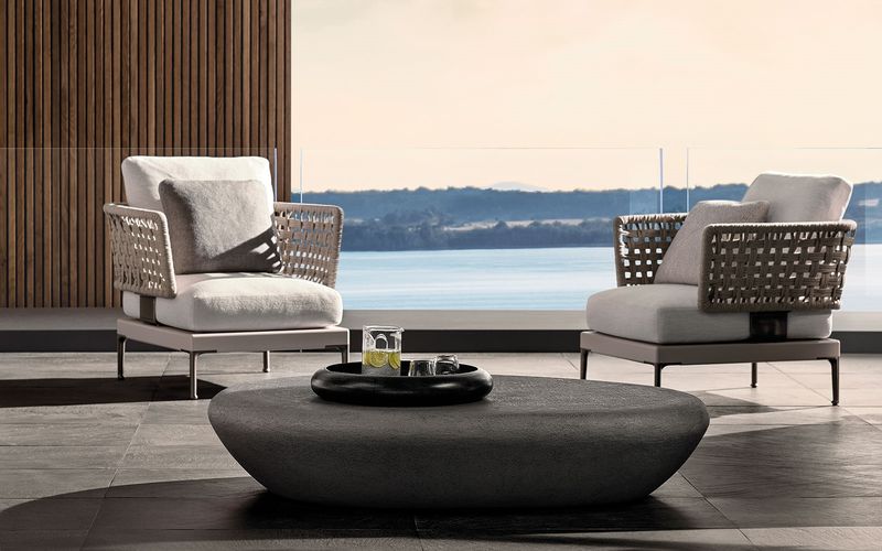 Minotti Stony от Minotti — в интерьере