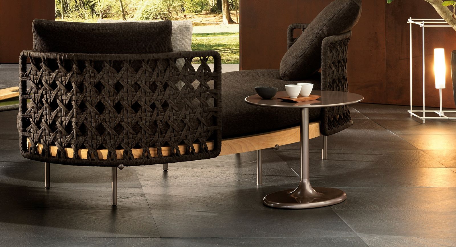 Minotti Taiko "Outdoor" от Minotti — в интерьере