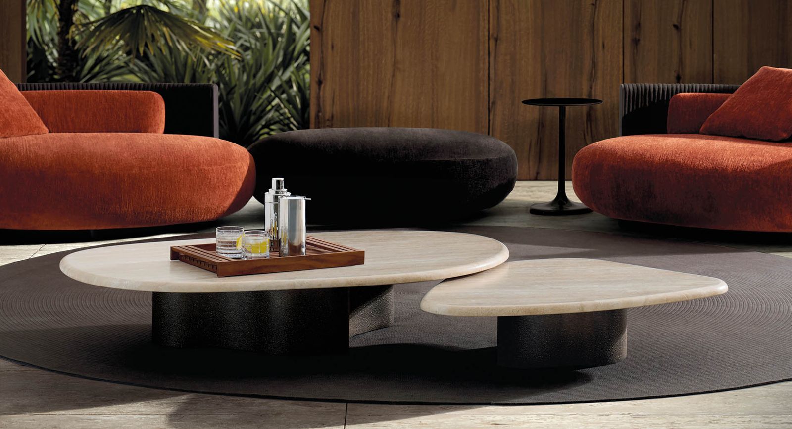 Minotti Bezier Outdoor от Minotti — в интерьере