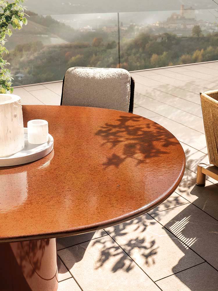 Minotti Уличный стол Rayan Outdoor от Minotti — в интерьере