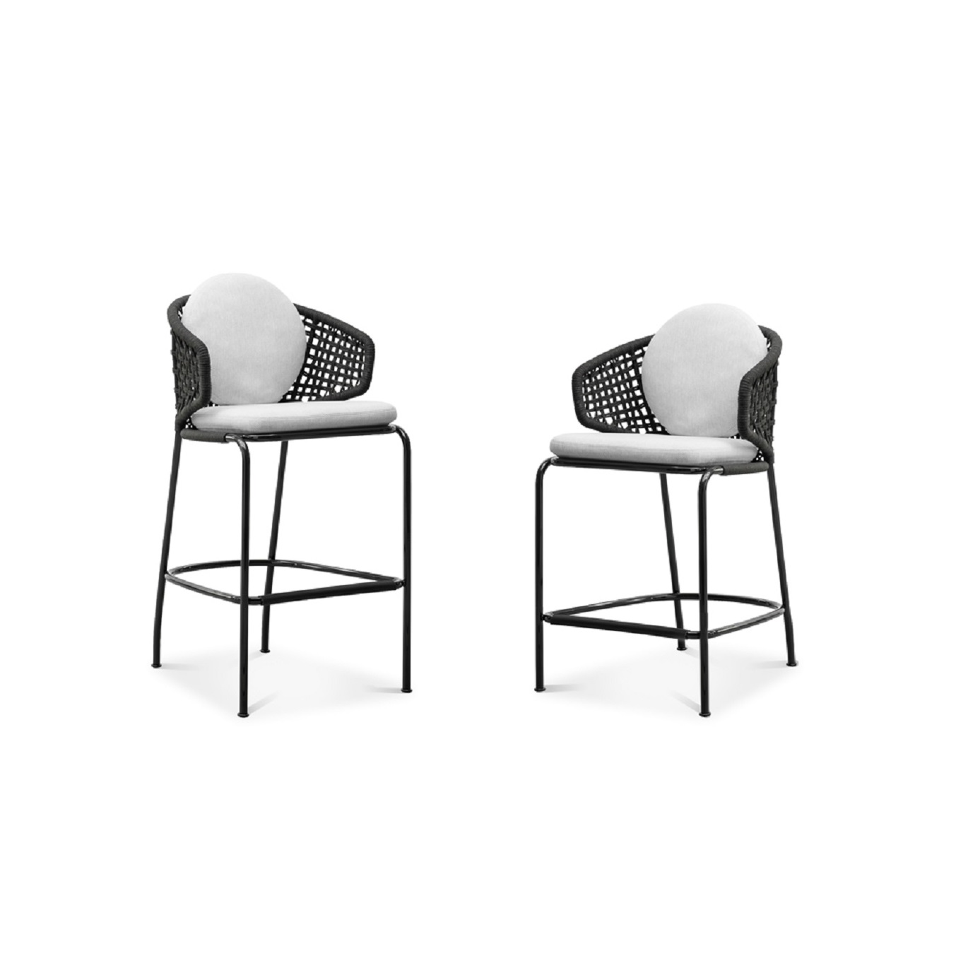 Minotti Уличный стул Aston "Cord" Outdoor Stool от Minotti