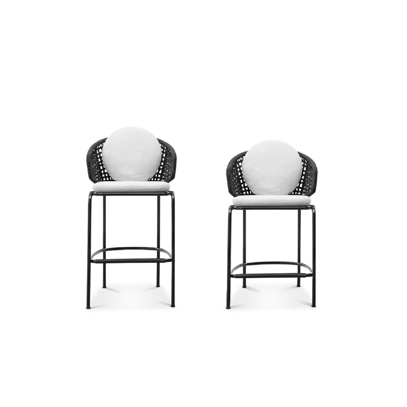 Minotti Уличный стул Aston "Cord" Outdoor Stool от Minotti