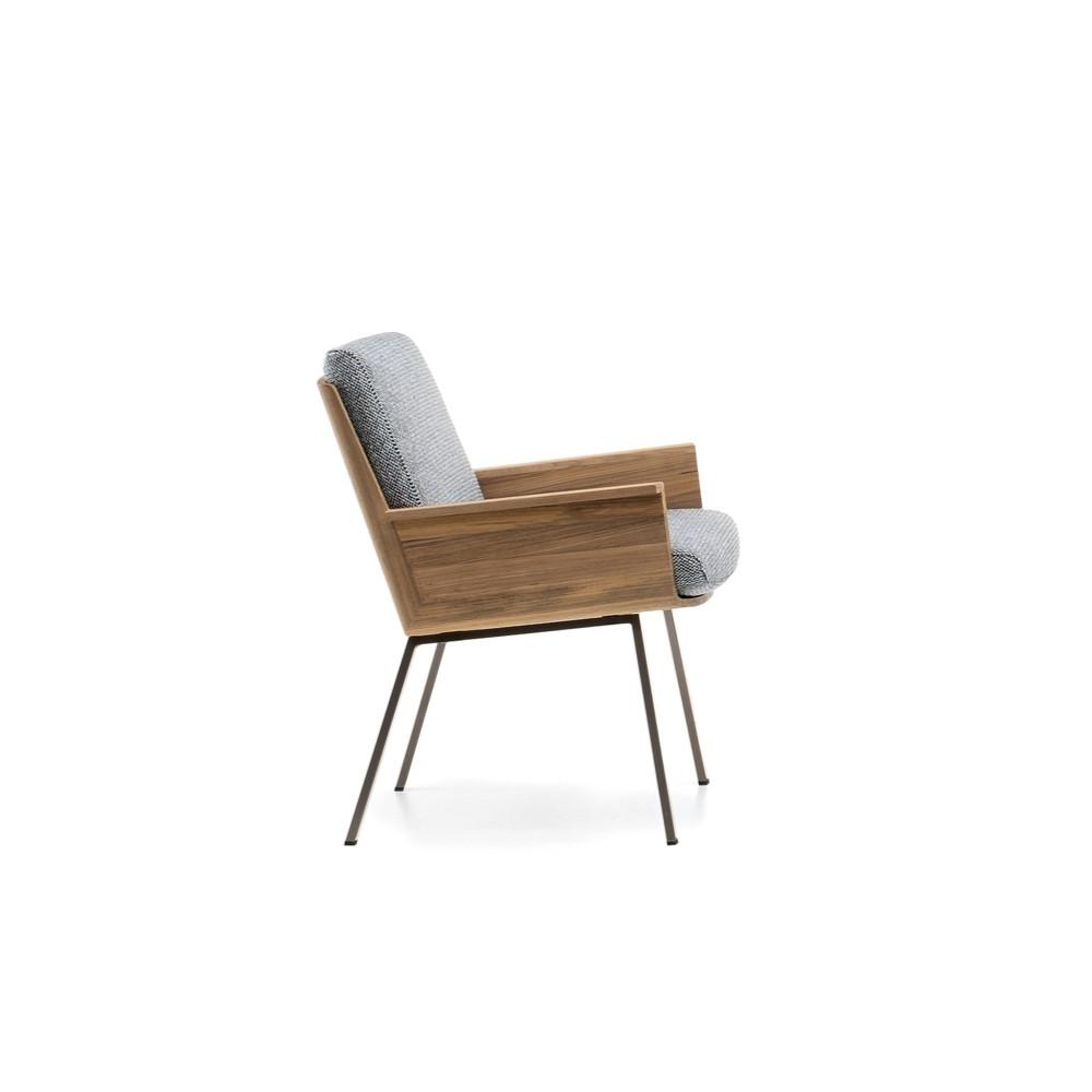 Minotti Уличный стул с подлокотниками Daiki "Outdoor" от Minotti