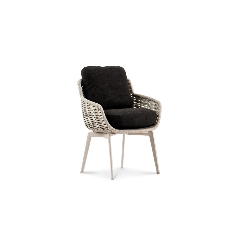 Minotti Уличный стул с подлокотниками Belt "Cord" Outdoor Dining от Minotti