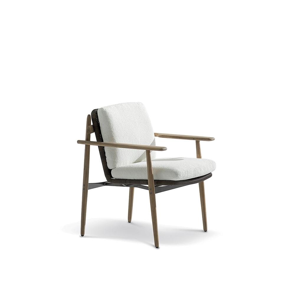 Minotti Уличный стул с подлокотниками Trio Outdoor "Dining" от Minotti