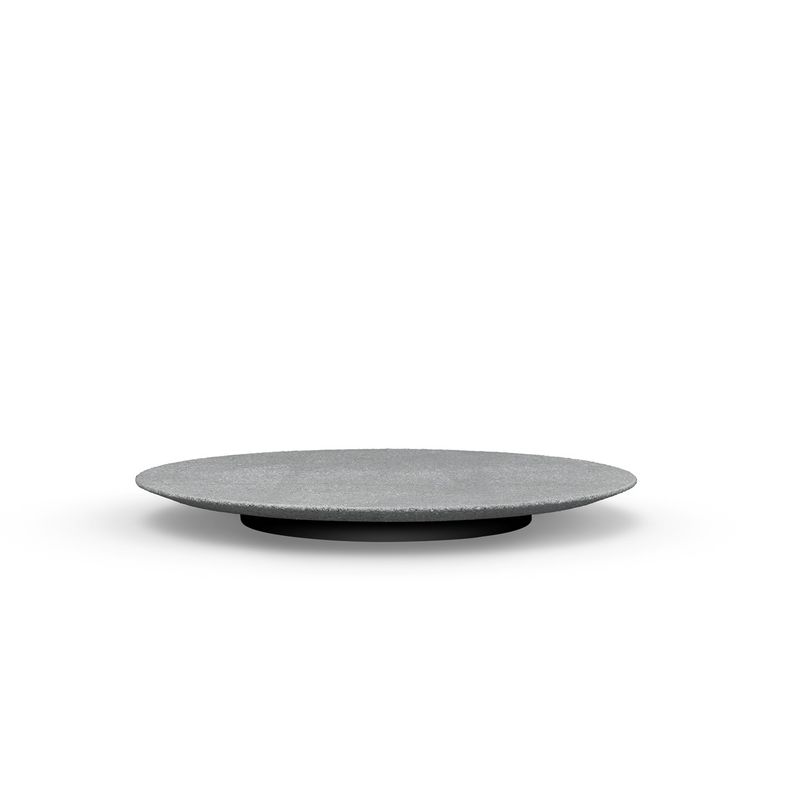 Minotti Уличный вращающийся поднос на стол Lazy Susan Basaltina от Minotti