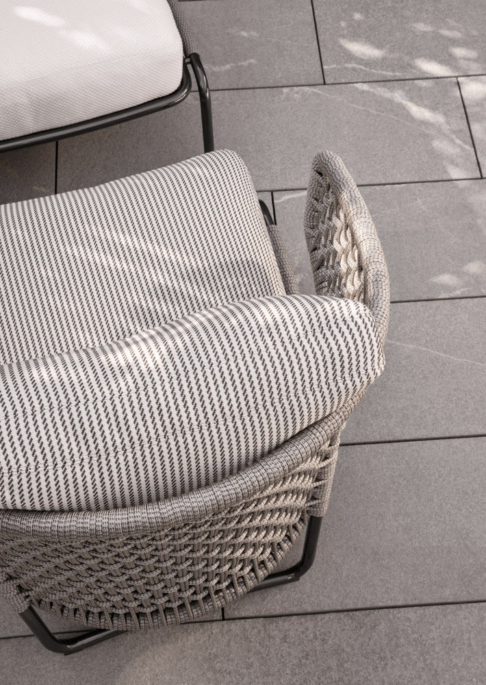 Minotti Уличное кресло Aston "Cord" Outdoor от Minotti — в интерьере