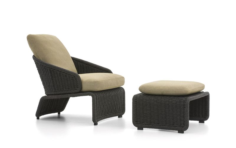 Minotti Уличное кресло Halley "Outdoor" от Minotti