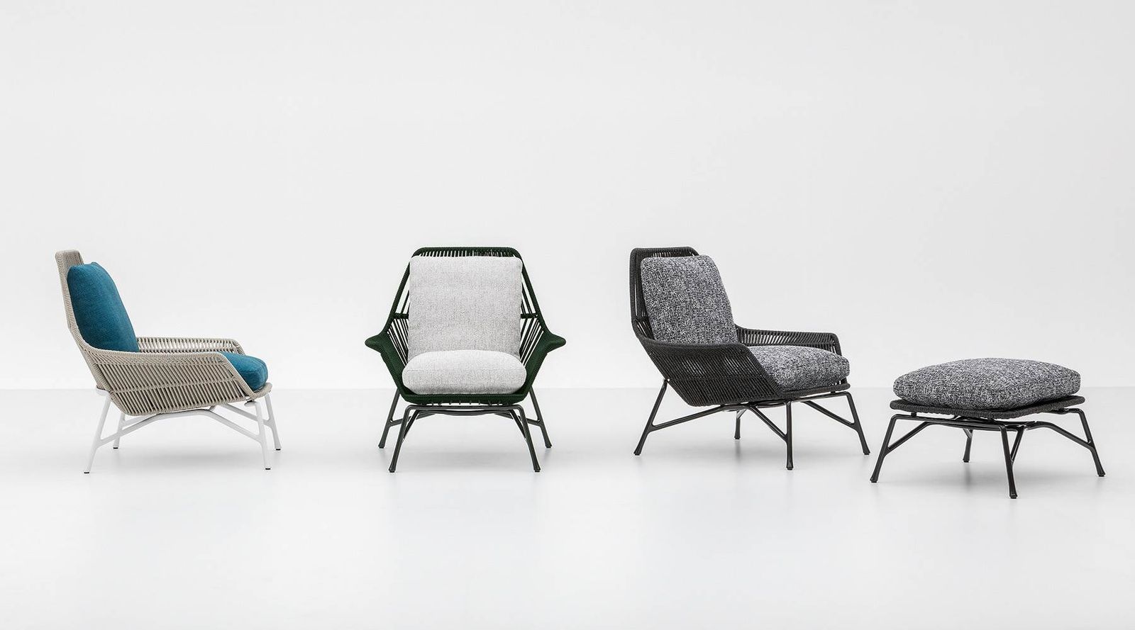 Minotti Уличное кресло Prince "Cord" Outdoor от Minotti — в интерьере