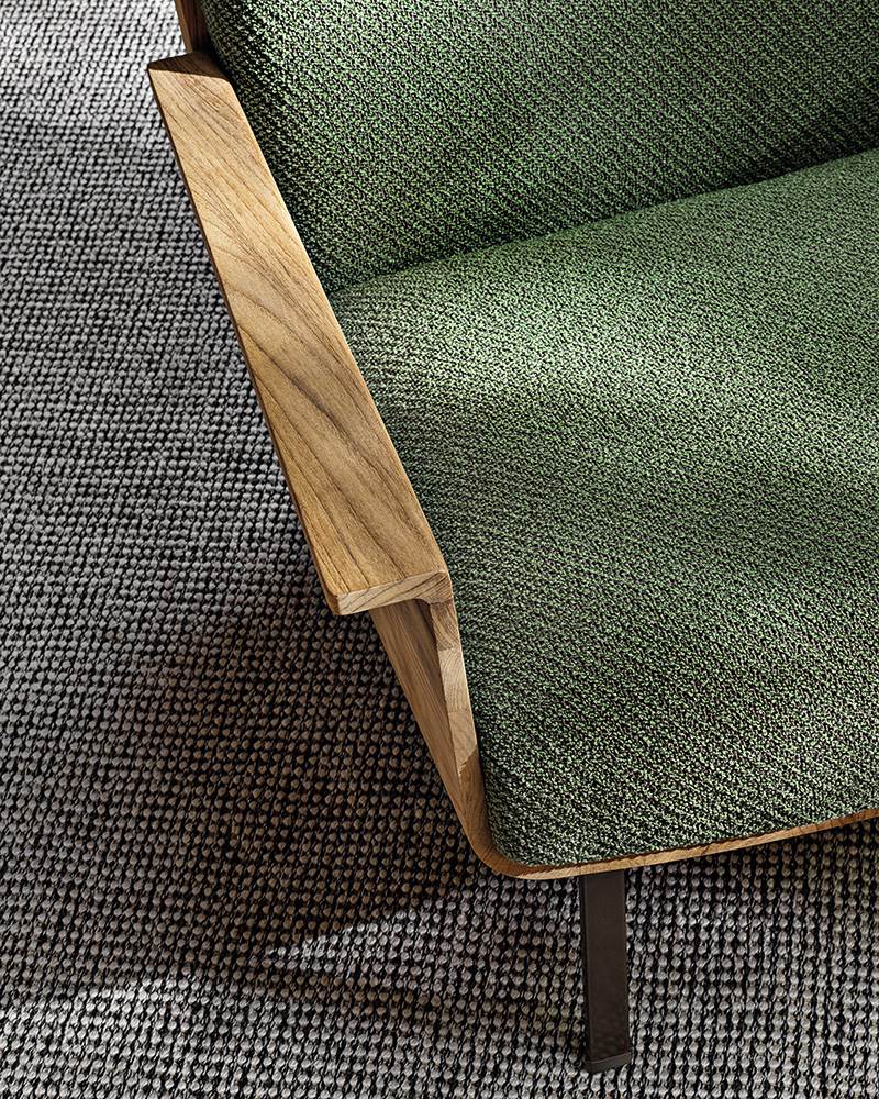 Minotti Уличное кресло Daiki "Outdoor" от Minotti — в интерьере
