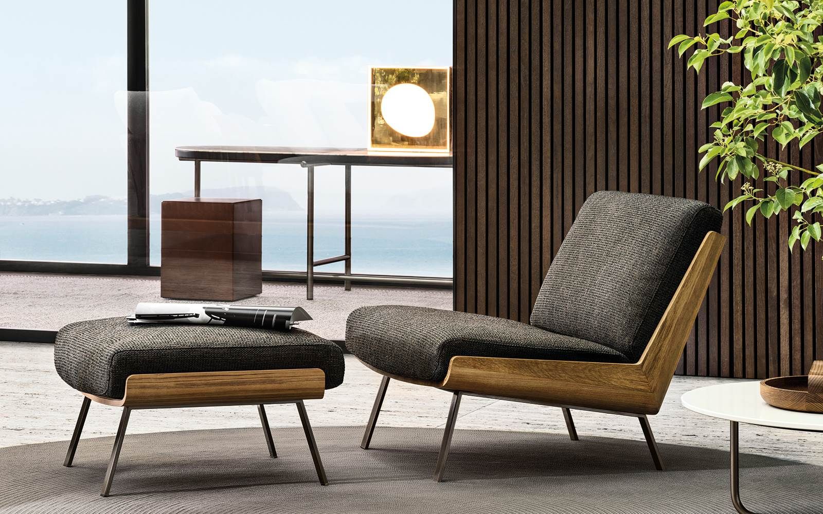 Minotti Уличное кресло Daiki "Outdoor" от Minotti — в интерьере
