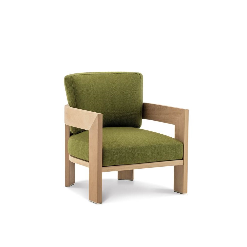 Minotti Уличное кресло Warhol Iroko Nature от Minotti