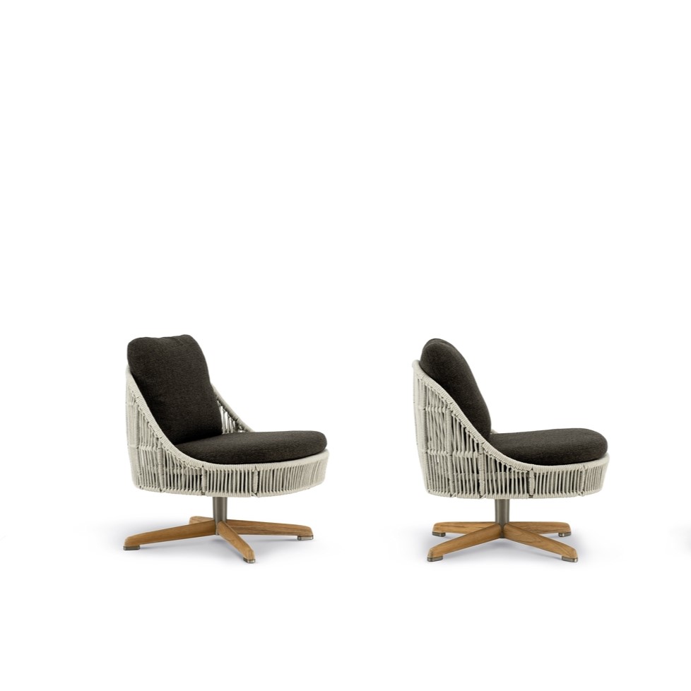 Minotti Уличное кресло Sendai "Cord" Outdoor от Minotti